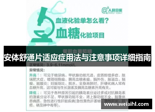 安体舒通片适应症用法与注意事项详细指南